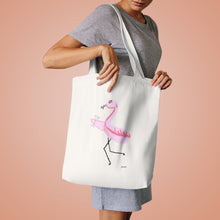 Load image into Gallery viewer, Martini Flamingo | Cotton Tote Bag