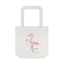 Load image into Gallery viewer, Martini Flamingo | Cotton Tote Bag