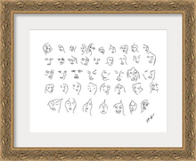 Load image into Gallery viewer, 42 Visages de Femmes | Art Print