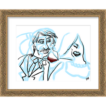 Load image into Gallery viewer, Burgundy Blues | Art Print