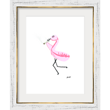 Load image into Gallery viewer, Doobie Flamingo | Art Print