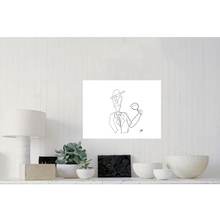 Load image into Gallery viewer, Man with Wine | Art Print - Jon-Marc Art