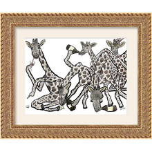 Load image into Gallery viewer, The Giraffes | Art Print