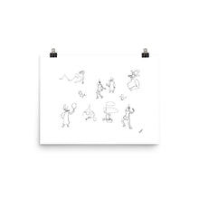 Load image into Gallery viewer, The Lady & The Detective | Art Print - Jon-Marc Art