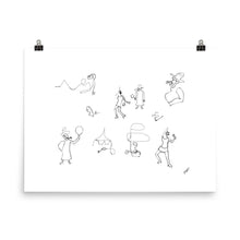 Load image into Gallery viewer, The Lady & The Detective | Art Print - Jon-Marc Art