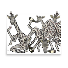 Load image into Gallery viewer, The Giraffes | Art Print - Jon-Marc Art