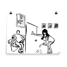 Load image into Gallery viewer, Bathroom Games II | Art Print - Jon-Marc Art