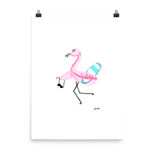 Load image into Gallery viewer, Surf Flamingo | Art Print