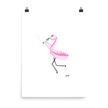 Load image into Gallery viewer, Doobie Flamingo | Art Print