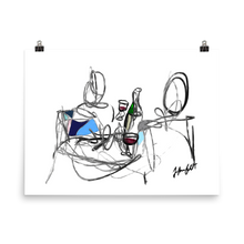 Load image into Gallery viewer, Over Some Red | Art Print