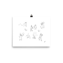 Load image into Gallery viewer, The Lady & The Detective | Art Print - Jon-Marc Art