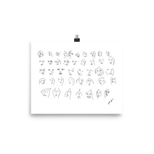 Load image into Gallery viewer, 42 Visages de Femmes | Art Print - Jon-Marc Art