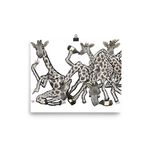 Load image into Gallery viewer, The Giraffes | Art Print - Jon-Marc Art