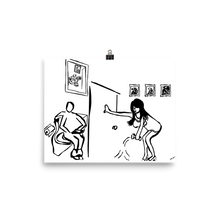 Load image into Gallery viewer, Bathroom Games II | Art Print - Jon-Marc Art