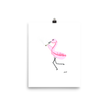 Load image into Gallery viewer, Doobie Flamingo | Art Print