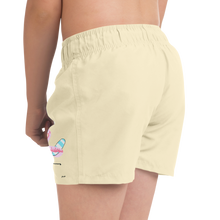 Load image into Gallery viewer, Surf Flamingo | Yellow | Kid's Swim Trunks