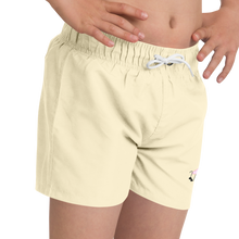 Load image into Gallery viewer, Surf Flamingo | Yellow | Kid's Swim Trunks