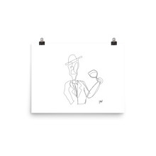 Load image into Gallery viewer, Man with Wine | Art Print - Jon-Marc Art