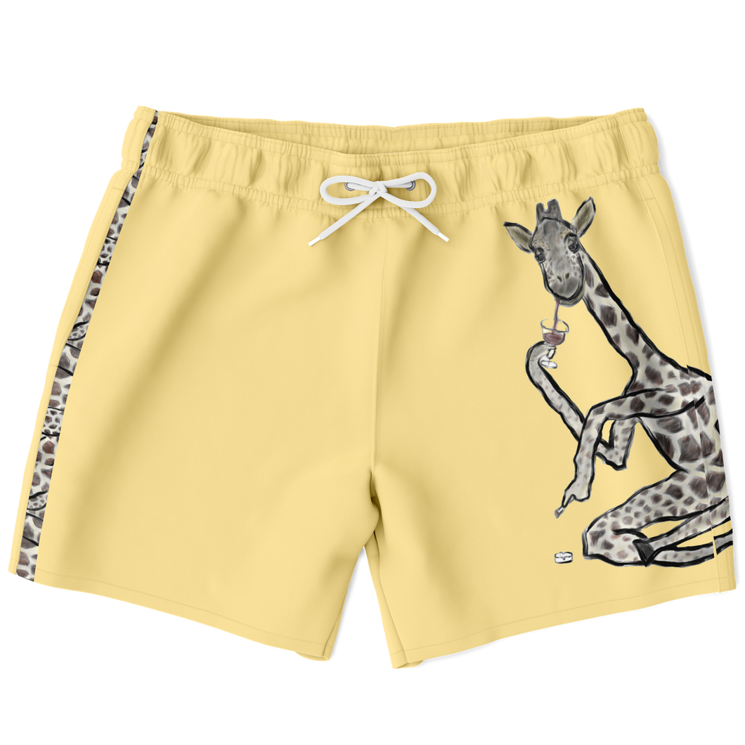 The Giraffes | Marigold | Men's Swim Trunks