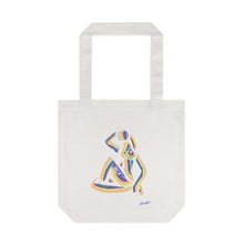 Load image into Gallery viewer, Technicolor Hommage à Blue Nude | Cotton Tote Bag
