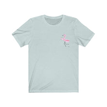 Load image into Gallery viewer, Martini Flamingo | Unisex Short Sleeve Tee
