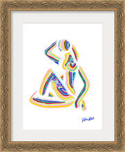 Load image into Gallery viewer, Technicolor Hommage à Blue Nude | Art Print
