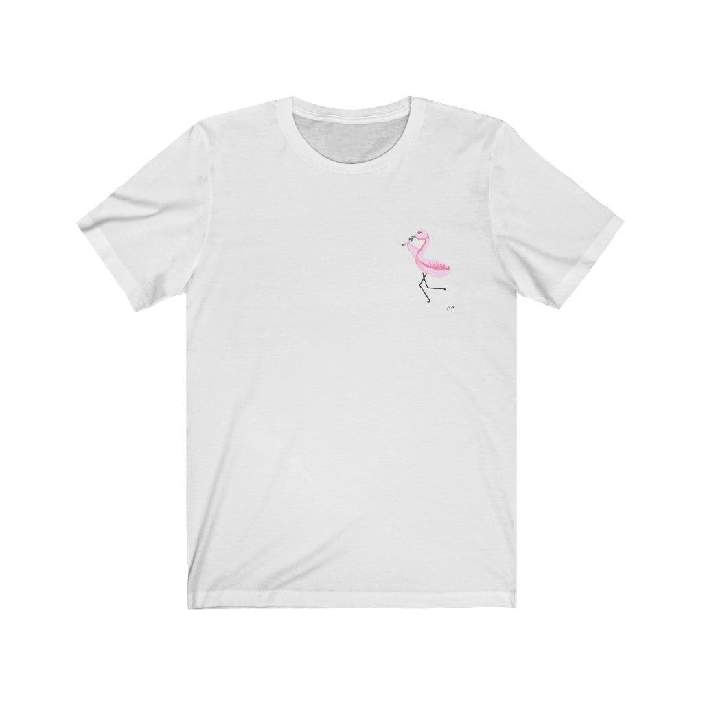 Doobie Flamingo | Unisex Short Sleeve Tee