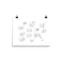Load image into Gallery viewer, Single Line Couples | Art Print - Jon-Marc Art
