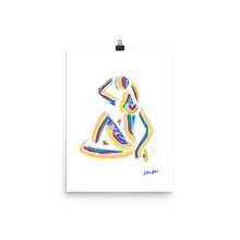 Load image into Gallery viewer, Technicolor Hommage à Blue Nude | Art Print
