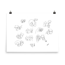 Load image into Gallery viewer, Single Line Couples | Art Print - Jon-Marc Art
