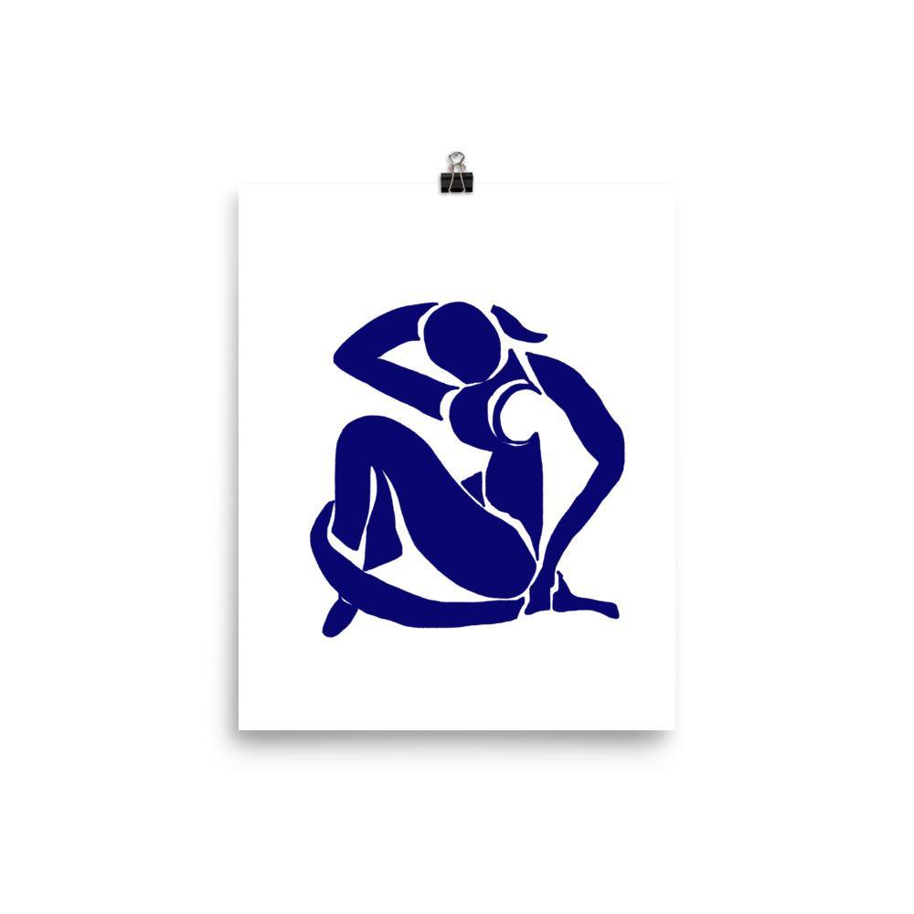 Hommage à Blue Nude | Art Print - Jon-Marc Art