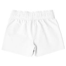 Load image into Gallery viewer, Surf Flamingo | White | Kid&#39;s Swim Trunks
