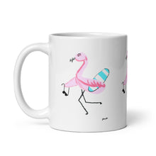 Load image into Gallery viewer, Surf Flamingo | Mug
