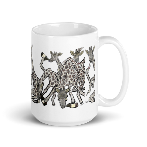 The Giraffes | Mug - Jon-Marc Art