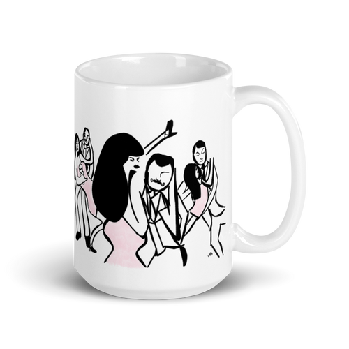 Cinco de Mayo | Pink Dress Edition | Mug - Jon-Marc Art